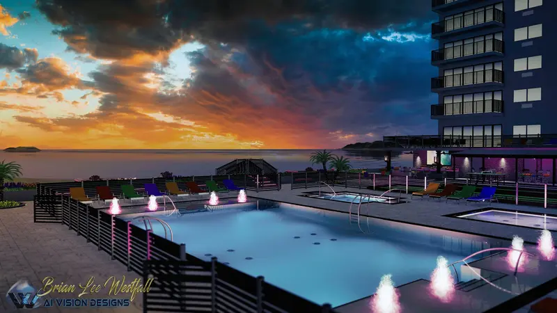 Nighttime 3D lighting reconstruction for premises liability forensic visualization